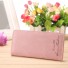 Dámska kožená peňaženka m216 svetlo ružová