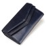 Dámska kožená peňaženka M217 tmavo modrá