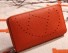 Dámska kožená peňaženka M272 oranžová