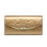Dámska kožená peňaženka M301 zlatá