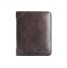 Dámska kožená peňaženka M339 tmavo hnedá