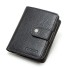 Dámska kožená peňaženka malá M148 čierna