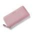 Dámská kožená peněženka A2446 světle růžová