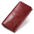 Dámská kožená peněženka M130 červená