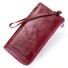 Dámská kožená peněženka M281 vínová