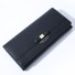 Dámská kožená peněženka s mašlí M414 černá