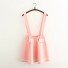 Dámská laclová sukně s kočičím vzorem růžová