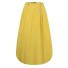 Dámska maxi sukňa s vreckami G144 žltá
