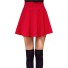 Dámska mini sukňa A1009 červená