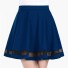 Dámska mini sukňa A1126 modrá