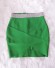Dámska mini sukňa s kamienkami A1935 zelená