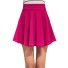 Dámská mini sukně A1009 tmavě růžová