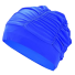 Dámská nylonová plavecká čepice vodotěsná Čepice do bazénu Vybavení pro plavce modrá