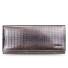 Dámska peňaženka s hadím vzorom sivá