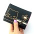 Dámská peněženka - Spící kočička J2799 černá