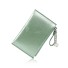 Dámska perleťová peňaženka zelená