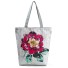 Dámská plátěná taška s květinami 2