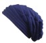 Dámska pletená čiapka J3001 modrá