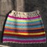Dámská pletená mini sukně P911 4