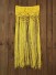 Dámská pletená sukně P1138 žlutá