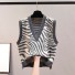 Dámská pletená vesta P1470 šedá