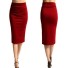 Dámska puzdrová sukňa červená
