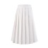 Dámska skladaná sukňa G15 biela