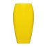 Damska spódnica ołówkowa do kolan żółty