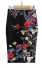 Dámská stylová sukně s květinami J501 18