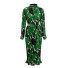 Damska sukienka maxi z tropikalnym wzorem 3