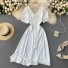 Damska sukienka midi P924 biały