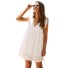 Damska sukienka plażowa P1034 biały