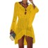 Damska sukienka plażowa P334 żółty