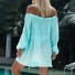Damska sukienka plażowa P680 jasnoniebieski