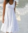 Damska sukienka plażowa P943 biały