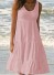 Damska sukienka plażowa P943 różowy