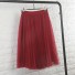 Dámska sukňa Sally J3005 červená