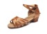 Dámska tanečná obuv A445 hnedá