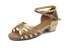 Dámska tanečná obuv A445 zlatá