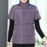 Dámská vesta s krátkým rukávem P2394 světle fialová