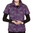 Dámská vesta s krátkým rukávem P2395 fialová