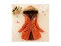 Dámska zimná bunda Jane J3224 oranžová