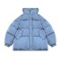 Dámska zimná bunda oversize A1872 modrá