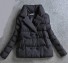 Dámská zimní bunda A1877 černá