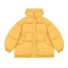 Dámská zimní bunda oversize A1872 žlutá