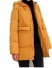 Dámská zimní bunda s kapucí žlutá