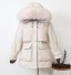 Dámská zimní bunda s kožíškem 8