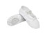 Dámske baletné tanečné topánky biela