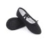 Dámske baletné tanečné topánky čierna