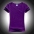 Dámské basic tričko A986 fialová